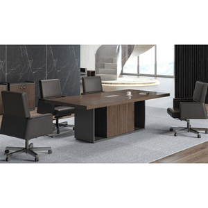 Latest Office <strong>Counter</strong> 10 Person <strong>Rectangular</strong> Conference <strong>Table</strong> Meeting Room <strong>Table</strong> - Product Image 4
