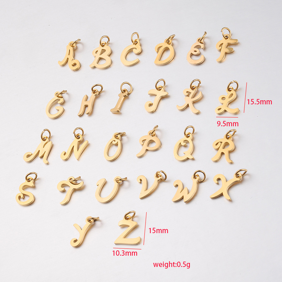 Gold (with 0.8*5mm hanging ring)