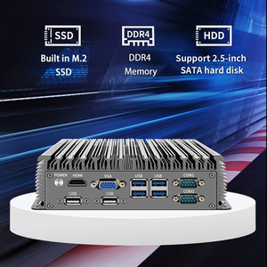 ZW006-B <strong>Network</strong> Server Industrial Mini PC Soft Router I7 10510U I5 10210U I3 10110U 6x2.5G LAN Support 4G Module Gateway <strong>Compute</strong> - Product Image 5