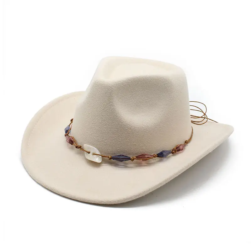 Cappelli Fedora più economici da donna cappello Fedora da Cowboy da uomo con ricciolo da equitazione di lusso da donna