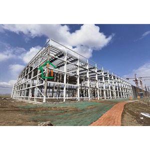 Cúpulas de estructura de acero piramidal altamente maleables Marco de construcción de casas modernas Diseño innovador de estructura de acero - Product Image 2