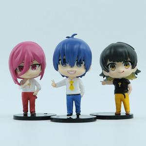 6 adet/takım 8-9cm Chigiri isama Isagi yoİchi karikatür karakter mavi kilit PVC Anime şekil seti oyuncak - Product Image 3