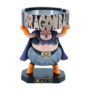龙珠动作人物DZB Majin Buu聚氯乙烯人物Broly GK仪表板装饰动漫烟灰缸成人创意礼品