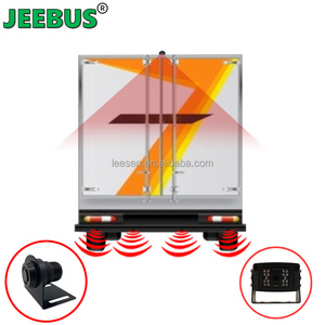 Heavy Duty Truck Bus Vehicle Backup Car Camera 7inch <strong>LCD</strong> Monitor Kit with 24V Parking <strong>Sensor</strong> Ultrasonic Detection Spot Blind - Product Image 2