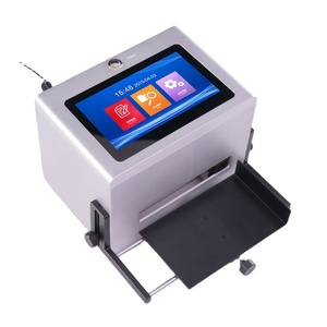 Date Picture Qr <strong>Code</strong> Label <strong>Variable</strong> Data 7 Inch Touch Screen Batch Coding Printer Intelligent Inkjet Coding Machine - Product Image 1