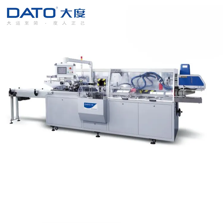 DATO DZH-190 fabricant, Machine d'emballage en Carton aseptique entièrement automatique, ligne d'emballage, étui en papier entièrement automatique