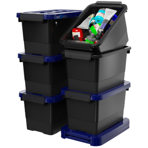 プラスチック製収納ボックス透明多機能雑貨収納ボックス収納ボックスビン - Product Image 1