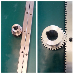Professional 1500mm Linear Rails Factory Cnc Rack <strong>Gears</strong> <strong>Module</strong> 125 Pinion