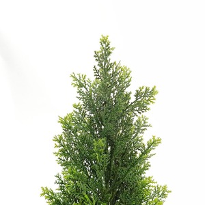 New Pine and <strong>Cypress</strong> Tree Feel Glue Simulation Green Plant Pot 40cm 60cm Christmas <strong>Cypress</strong> Tree-149 - Product Image 3