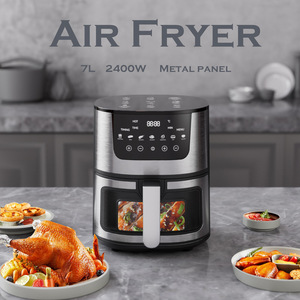 HD可視窓エアフライヤー7L大容量1400w均一熱家庭用ベーキング・トースト用 - Product Image 2