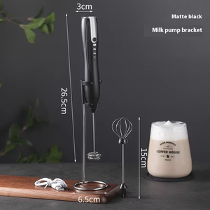USB azionato 2-in-1 blatte elettrico blind automatico portatile frullatore in acciaio inox a pressione a velocità variabile comandi a pulsante - Product Image 5