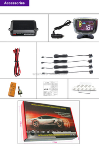 Sensor de estacionamiento de vehículos, sensores de Color inalámbricos, caja de Control, pantalla LED, vista trasera, ayuda inversa, Sensor de estacionamiento inalámbrico para coche - Product Image 3
