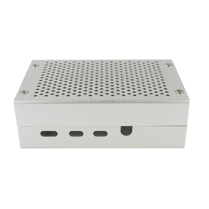 Reseau Raspberry Pi 3B/4B carcasa de refrigeración de aleación de aluminio caja protectora carcasa