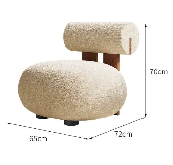 Cashmere bianco noce