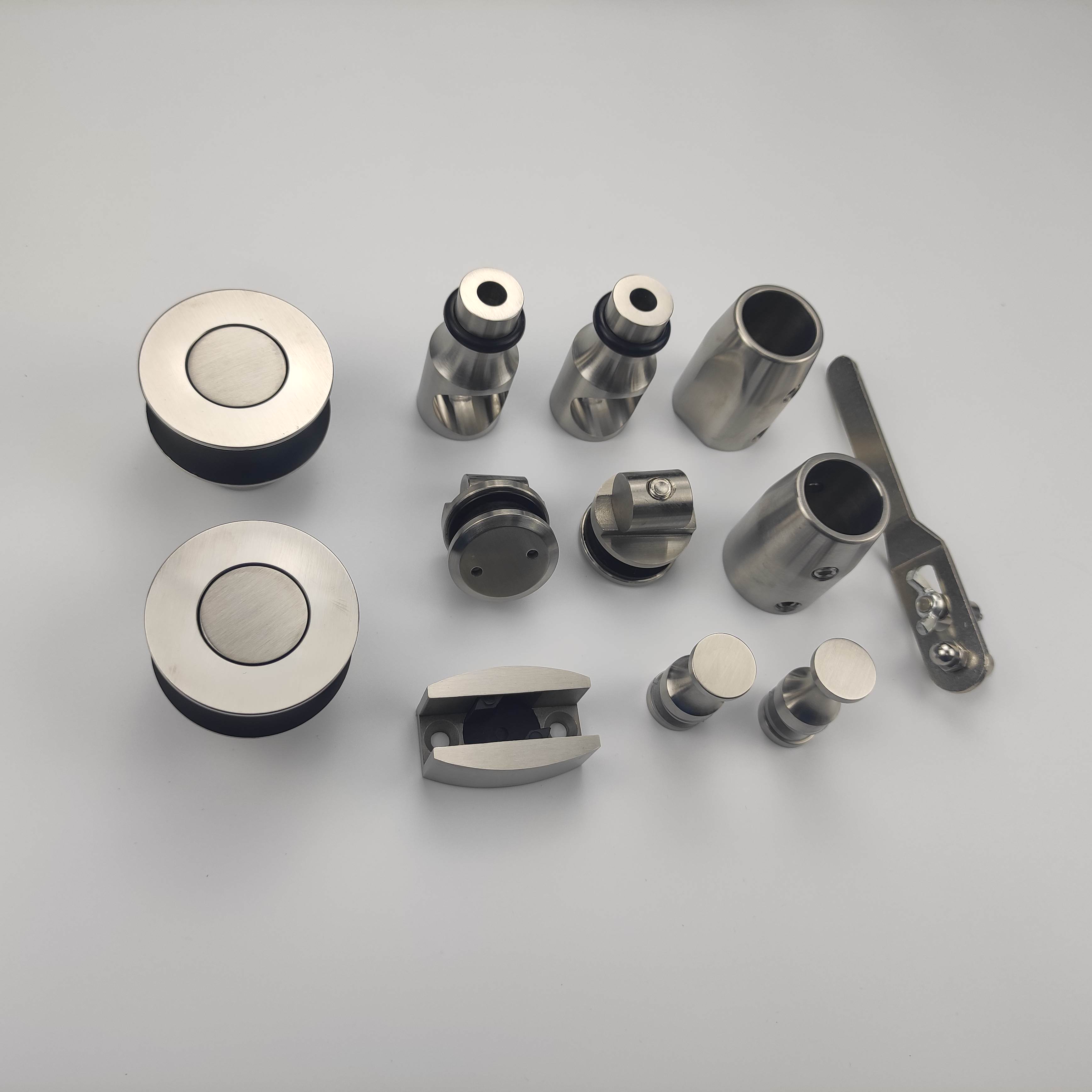 Hot Sales High Quality Stainless Steel 304 Glass Fitting Accessories Sliding Glass Door Accessories