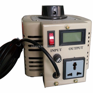 Transformador Variac TDGC2 0.5KVA Monofásico Tipo manual 220V Estabilizador de voltaje de salida de CA para Uso General SVC - Product Image 1