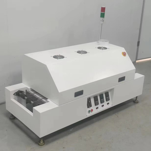 Miniature Desktop Reflow Soldering a Miniature Desktop 3-zone Hot Air SMT Reflow Soldering Furnace for PCB <strong>Assembly</strong> Machine