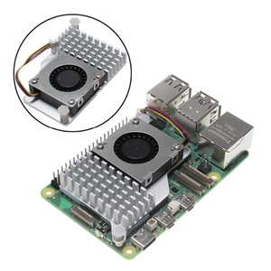 Smart Electronics <strong>Raspberry</strong> <strong>Pi</strong> 5 Aluminum Alloy Heat Sink <strong>Raspberry</strong> <strong>Pi</strong> Heatsink Active Radiator Active Cooling Fan - Product Image 2