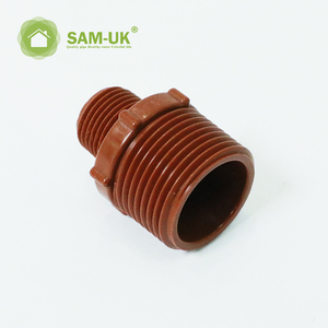 3/4&quot;x1/2&quot;-1&quot;x3/4&quot; PP Male <strong>Reducer</strong> 3/4''*1/2'' Free Sample Red Brown a Factory Laboratory in China - Product Image 2
