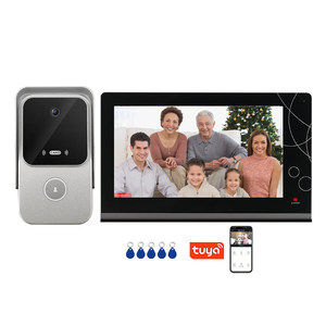 TCP/IP Wide Angle Night Vision Door Phone Video <strong>Intercom</strong> <strong>System</strong> 7 Inch Screen Home Video <strong>Intercom</strong> for Villa - Product Image 1