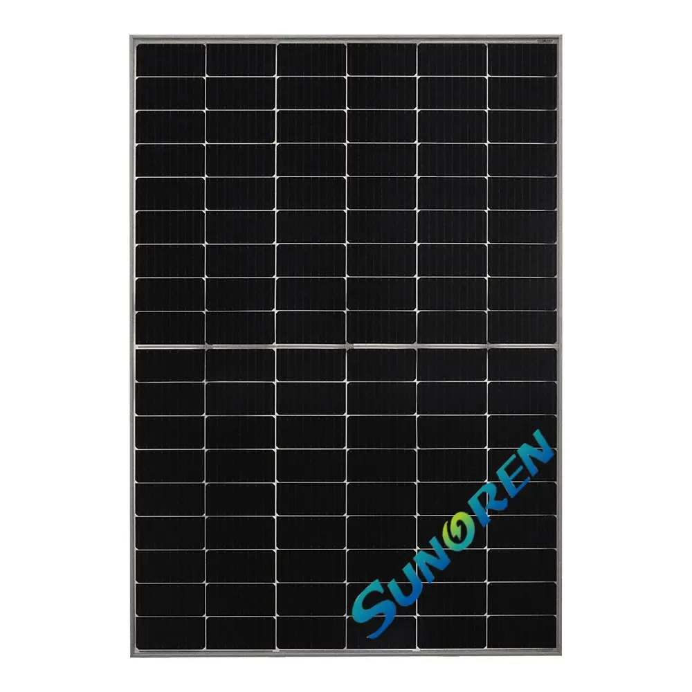 Módulo de panel solar Sunoren Mono TOPCON N Tipo Perc 390W 400W 420W 530W 540W 550W Panel PV de celda Precio de fábrica