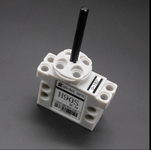 DC 5V Roboter Programmier bares Servo Metall getriebe H90S Elektrische Bausteine Rad Für Arduino IDE ESP8266/ESP32 Scratch Mixly Python