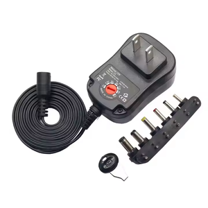 Adaptador de CA/CC universal ajustable de 30W, conmutación regulada por voltaje múltiple, cargador de adaptador de corriente EU US para ordenador portátil IPAD - Product Image 1