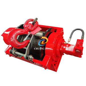Kupplungs winde mit Freifall 3-20 Tonnen hydraulische Winde Hydraulisches Kraft kabel mit variabler Geschwindigkeit Zug winde