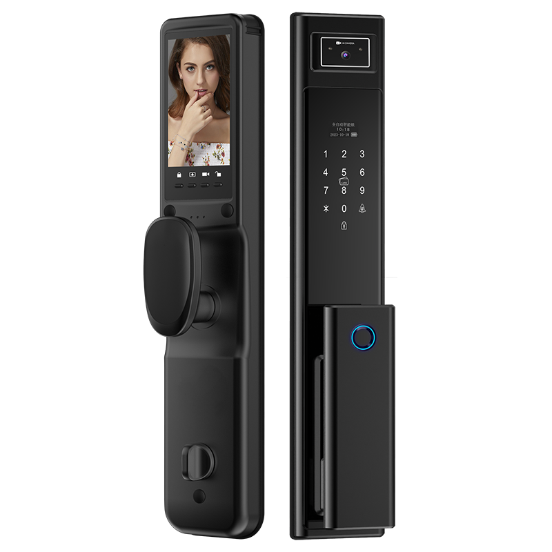 ZX15 Noir ODM OEM Empreinte Digitale Mot de Passe Carte Clé Reconnaissance Faciale APP FCC