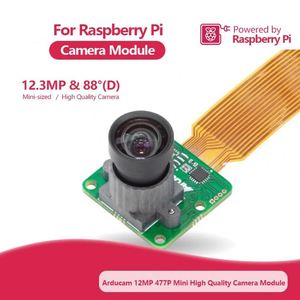 Mini Módulo de cámara de alta calidad de 12MP 477P para Raspberry Pi y Pi Zero