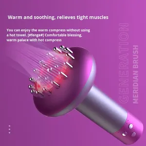 Dispositif de ventouses à pression négative Brosse méridienne électrique Table de massage à domicile - Product Image 2