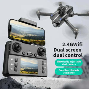 480p 2.4G WiFi FPV yarış Drone hobi Video ve fotoğraf için bir uçak gibi gezinip fırçasız Motor hareket kontrol kamera ile - Product Image 1