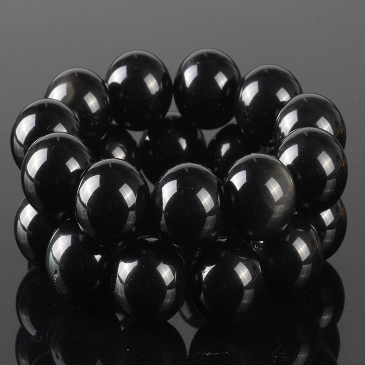 HY Crystal Crafts Gems Natural gemstone beads Bracelet Men's Beaded Stretch Stone Bracelet Valentine's Day gift - Product Image 2