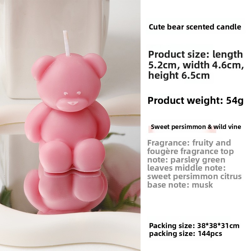 Stupid bear rose red
