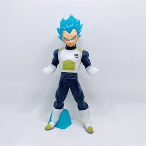19cmアニメ<span class=keywords><strong>DBZ</strong></span>スーパーサイヤンブルーイエローヘアベゲータアクションフィギュアPVC像モデルおもちゃギフト用