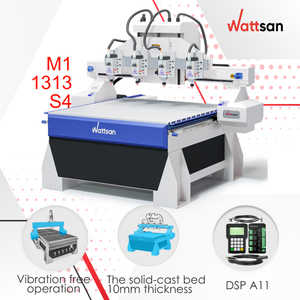 瓦特桑M1 1313 S4 2.2kw 4.5kw木工路由器数控机床 - Product Image 1