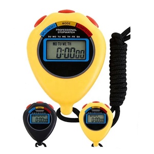 Cronometro digitale LCD orologio sportivo con cronometro multifunzione con cronometro multifunzione orologio palmare impermeabile cronografo - Product Image 2