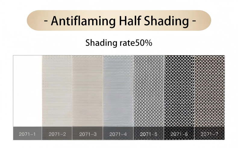 Antiflaming Half Shadin