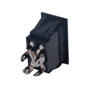 Yeni varış 4 Pin terminali 30A 12VDC anahtarı Uesd için jumper takas fonksiyonu Rocker anahtarı KCD2-7-203 - Product Image 4