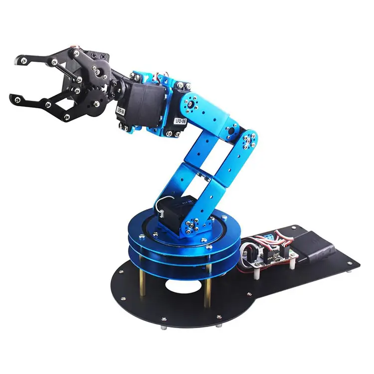 Manipulador eléctrico personalizado de fábrica, brazo mecánico de robot con pinza