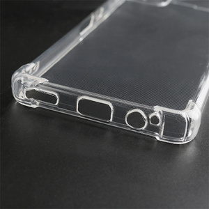 Clear Shockproof Phone Case for Sharp AQUOS Sense6 Four Corners Transparent Soft TPU Mobile <strong>Cover</strong> - Product Image 6