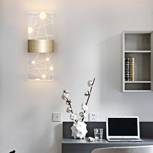 Fabrik billig Acryl bunte Heimgebrauch Dimmer einfache LED-Wand beleuchtung Lichter