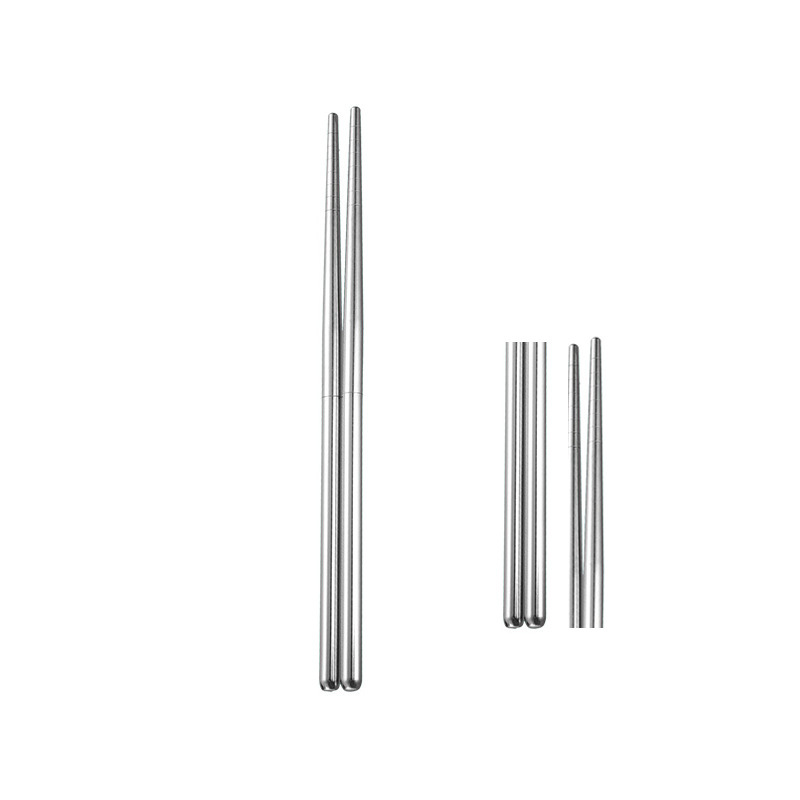 silver 304 detachable chopsticks 19cm