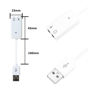 Wholesale <strong>USB</strong> 2.0 Virtual 7.1 Channel <strong>Audio</strong> Sound Card Adapter - Product Image 6