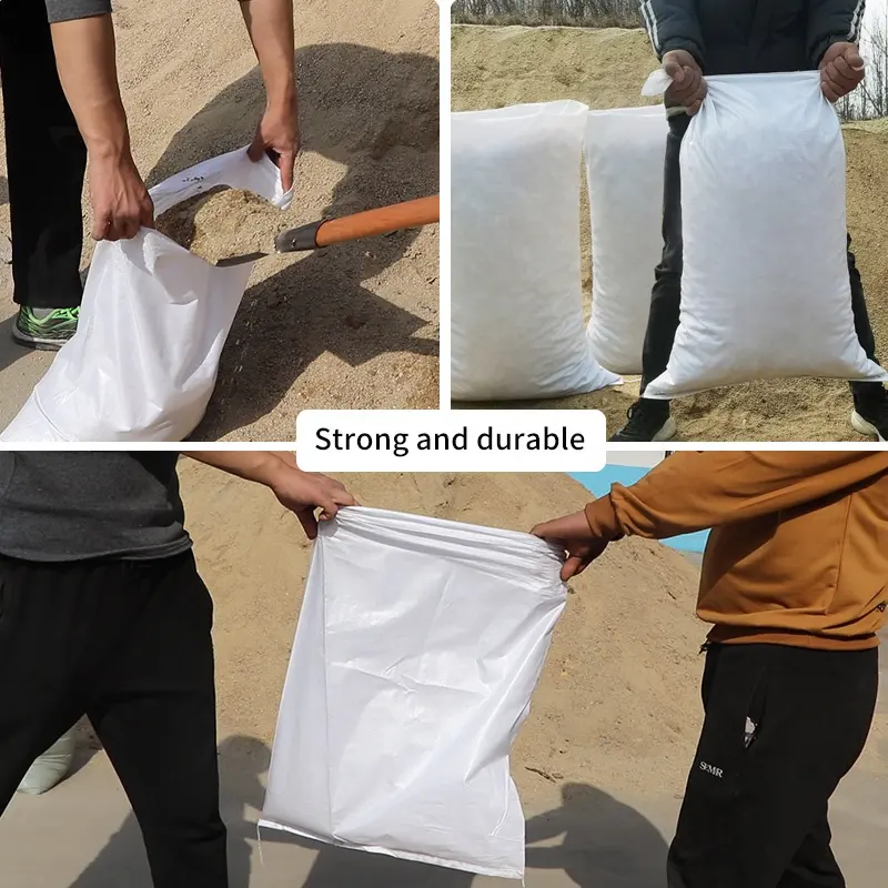 25kg 50kg 100kg pp 쌀 시리얼 옥수수 곡물 옥수수 옥수수 설탕 공급 모래 비료 포장용 짠 가방 폴리 프로필렌 자루