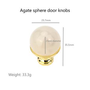 Marka yeni yeşim Homeware kapı dekorasyon ürünleri gül kuvars akik kristal yeşim kapı kolu kristal kapı kolları - Product Image 1