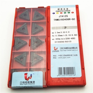 Insertos de corte CNC herramientas de torneado de carburo para torno TNMG160404L/160408L-GC JT4125 JXTC - Product Image 6