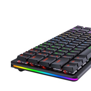 Teclado delgado con cable desmontable ESGAMING, ordenador de escritorio de tres modos, Teclado mecánico inalámbrico para juegos Bluetooth de 2,4 Ghz - Product Image 5
