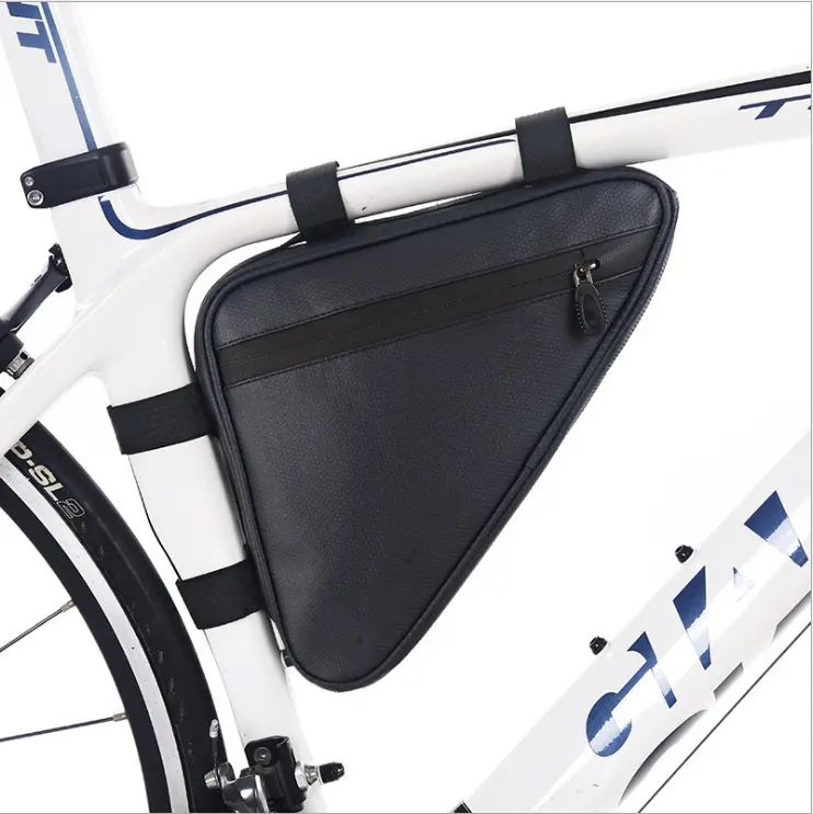 Sacs d'extérieur Stockage de la batterie Triangle Sac Oxford Tissu Tube de vélo Cadre Vélo Pochette Vélo Montagne Vélo Triangle Sac