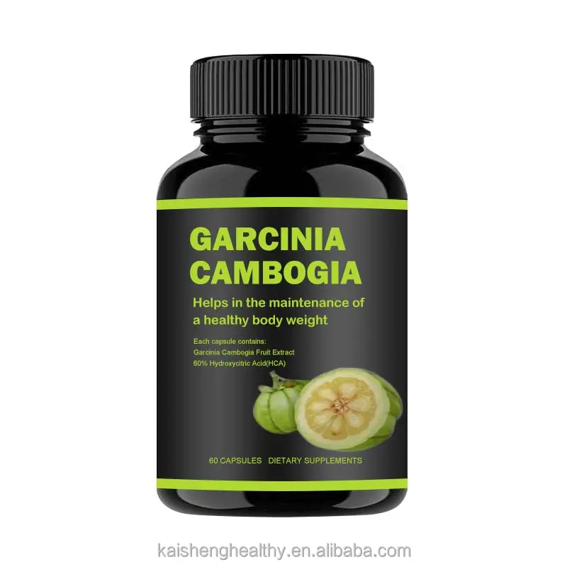 Оптовая продажа, высокое качество, экстракт 50% HCA Garcinia Cambogia, 60% гидроксилимонная кислота